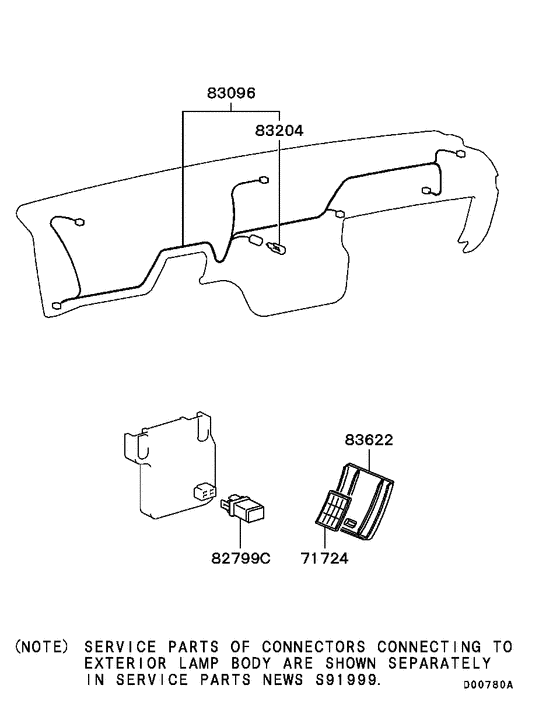 Wiring & attaching parts