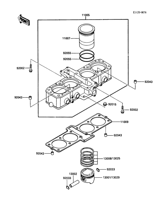 Cylinder/piston(s)