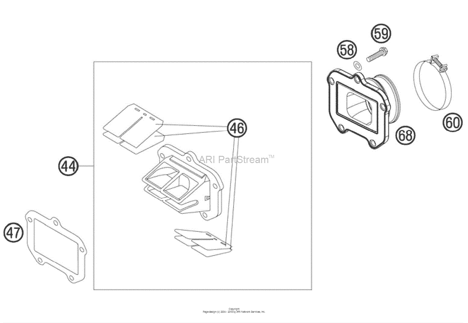 Reed Valve Case