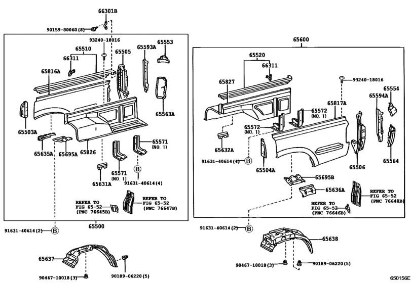 Rear Body Side Panel