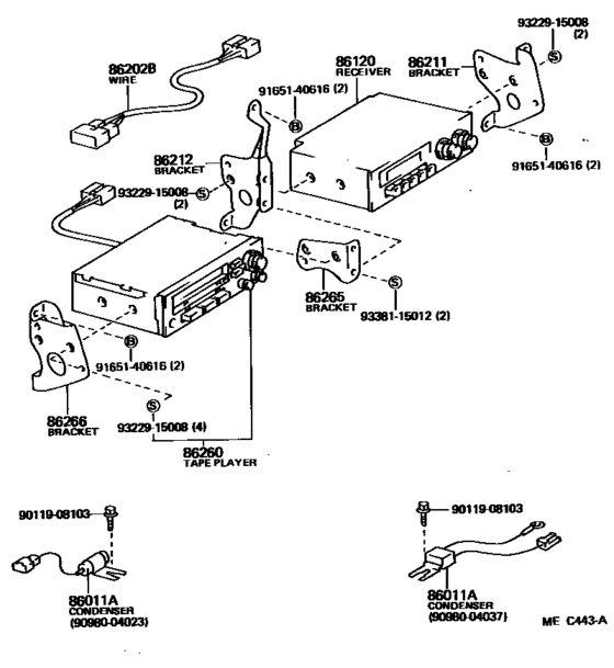 Radio Receiver & Amplifier & Condenser