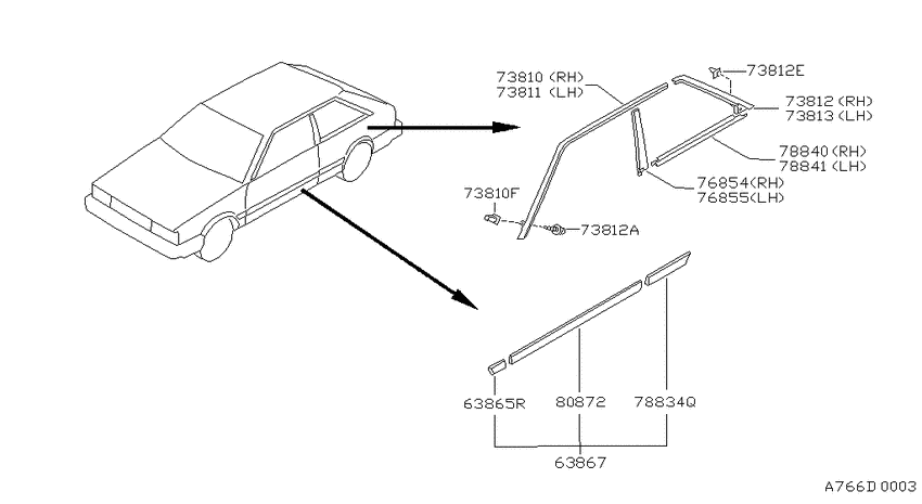 Body side moulding