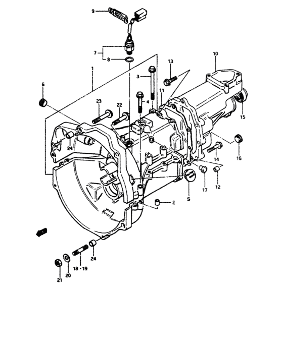 Transmission case