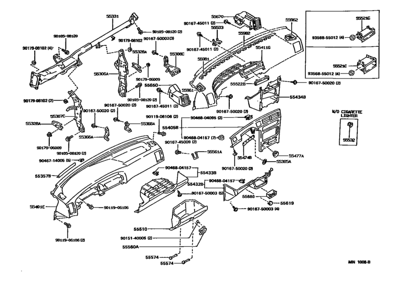 Instrument Panel & Glove Compartment