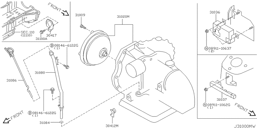 Auto transmission,transaxle & fitting
