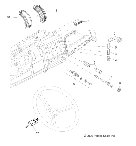 Electrical, dash instruments and controls