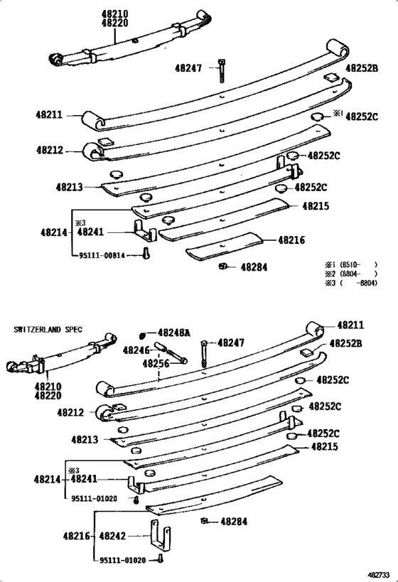 Rear Spring & Shock Absorber