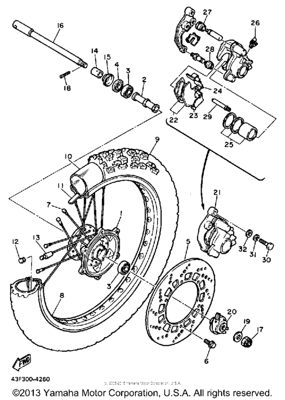 Front wheel