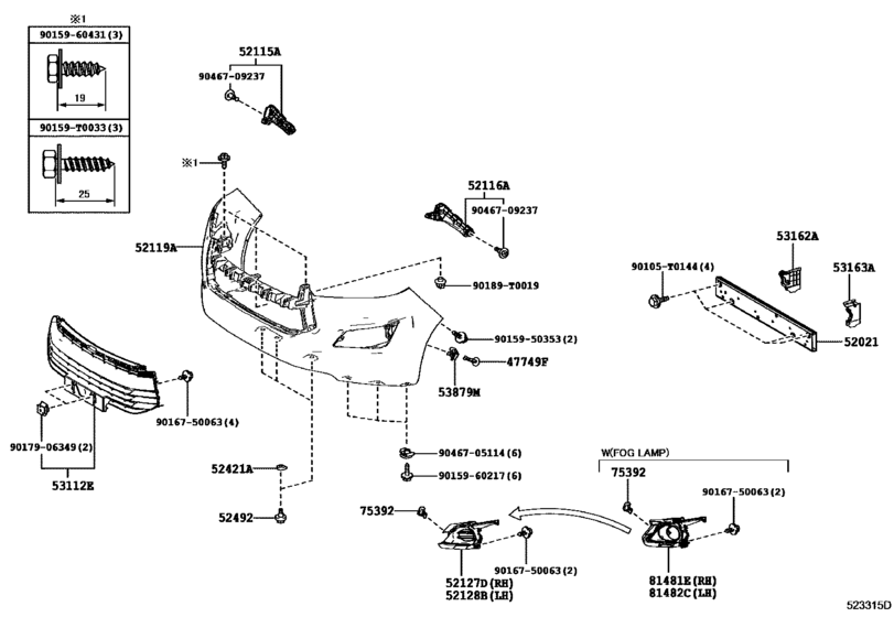 Front Bumper & Bumper Stay