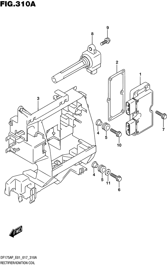 Rectifier/ignition coil