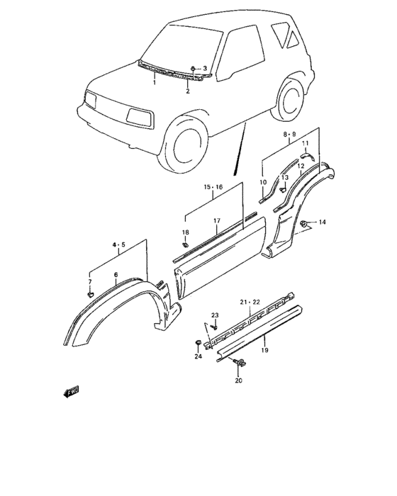 Garnish/splash guard