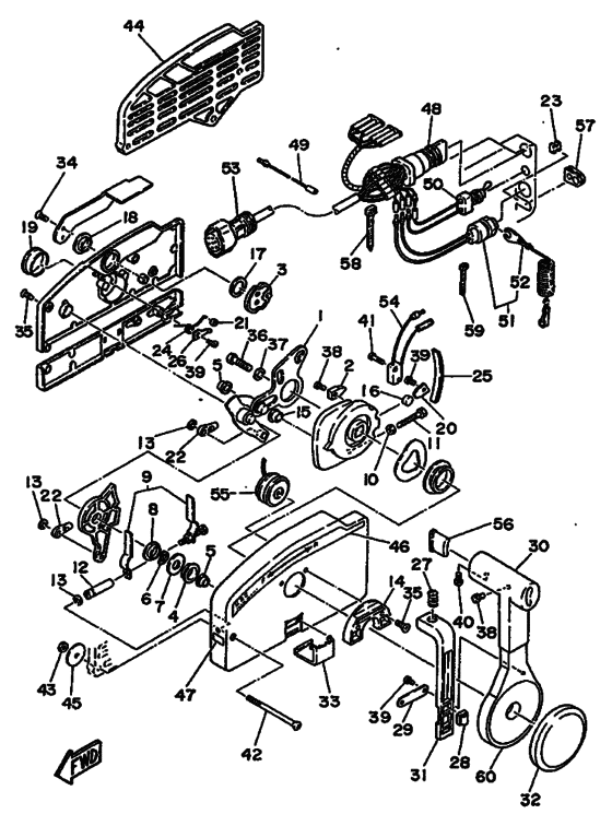 Remote control assy