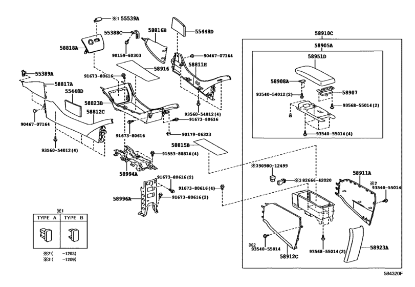 Console Box & Bracket
