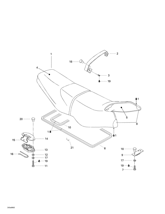 09- seat and engine cover