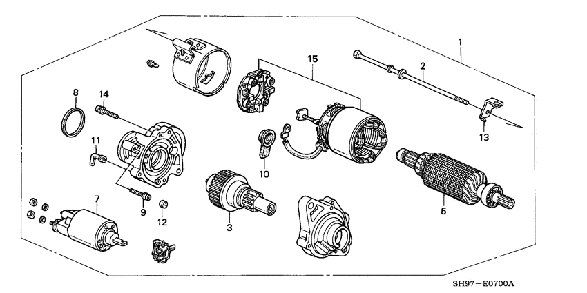 Starter motor