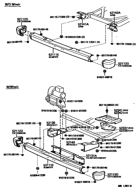 Front Bumper & Bumper Stay