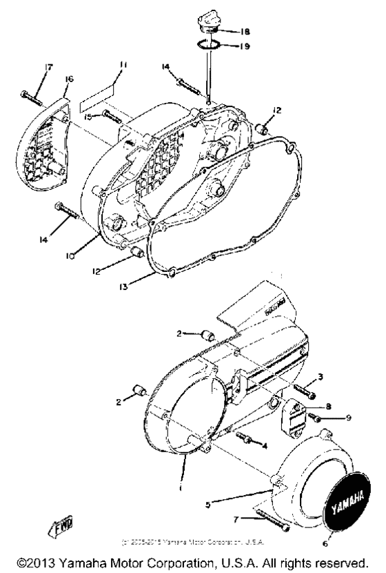 Crankcase cover