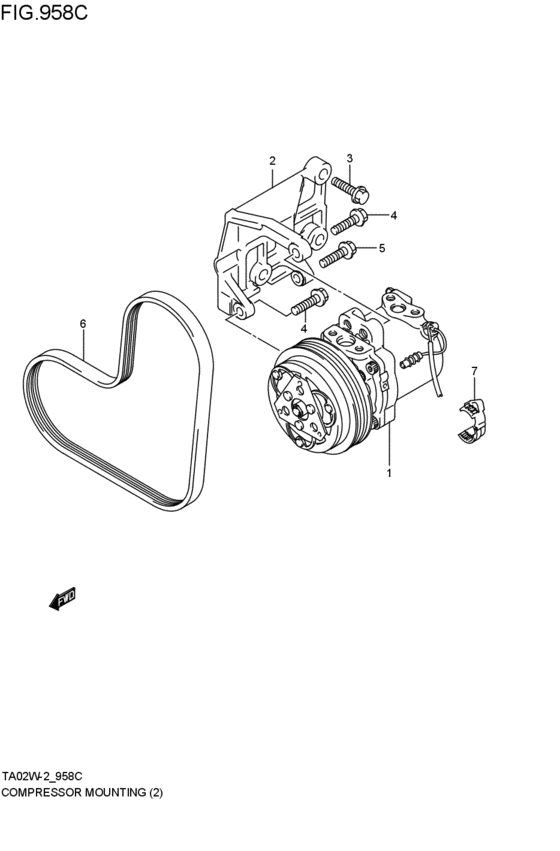 コンプレッサマウンチング