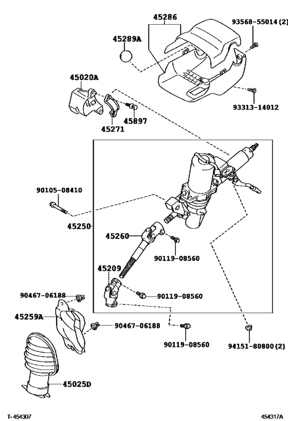 Steering Column & Shaft