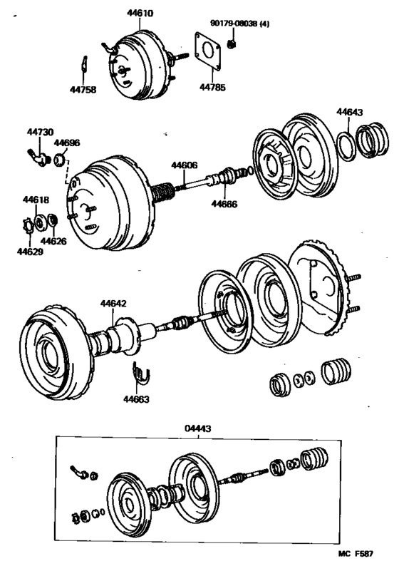 Brake Booster & Vacuum Tube