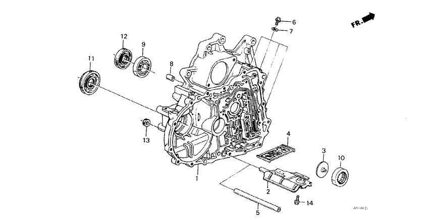Torque converter housing