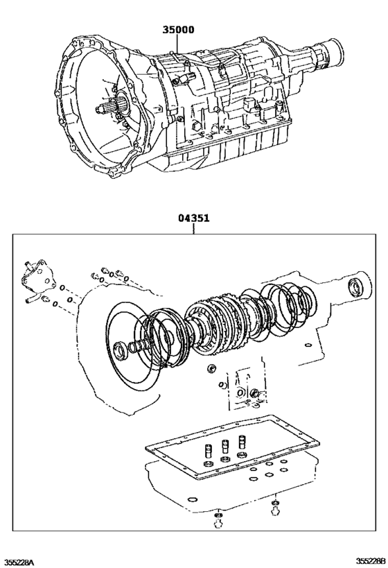 Transaxle Or Transmission Assy & Gasket Kit (Atm)