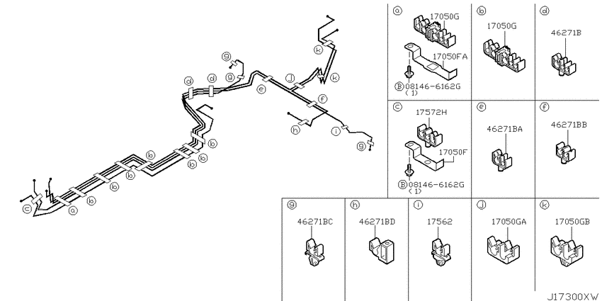 Fuel piping