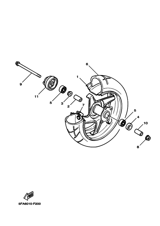 Front wheel