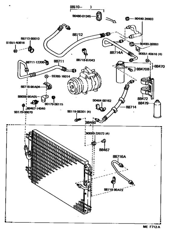 Heating & Air Conditioning - Cooler Piping