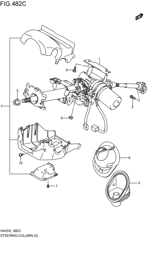 steering column