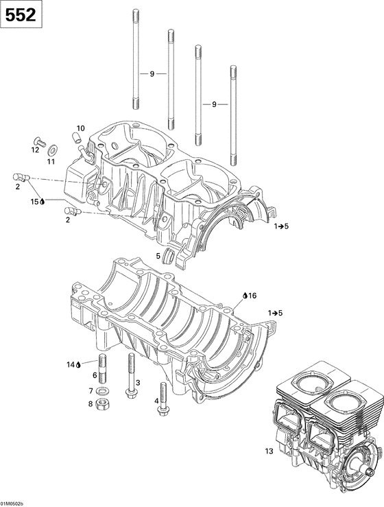 01- crankcase