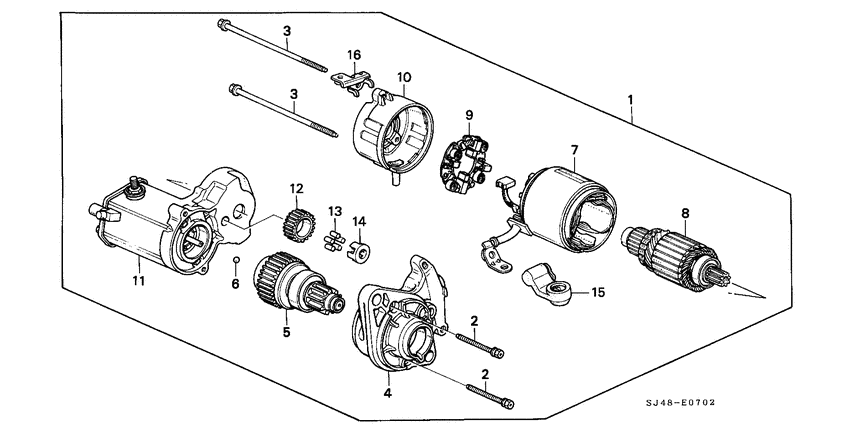 Starter motor