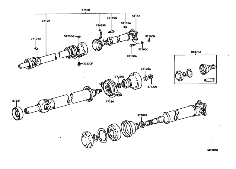 Propeller Shaft & Universal Joint
