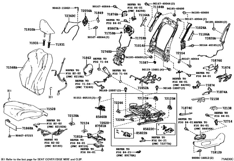 Front Seat & Seat Track