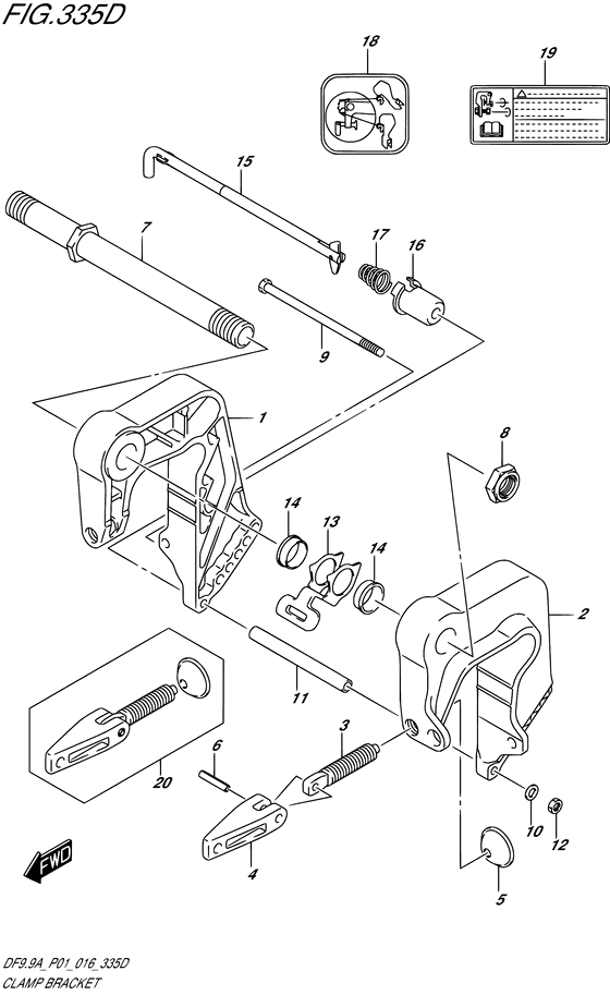 Clamp bracket