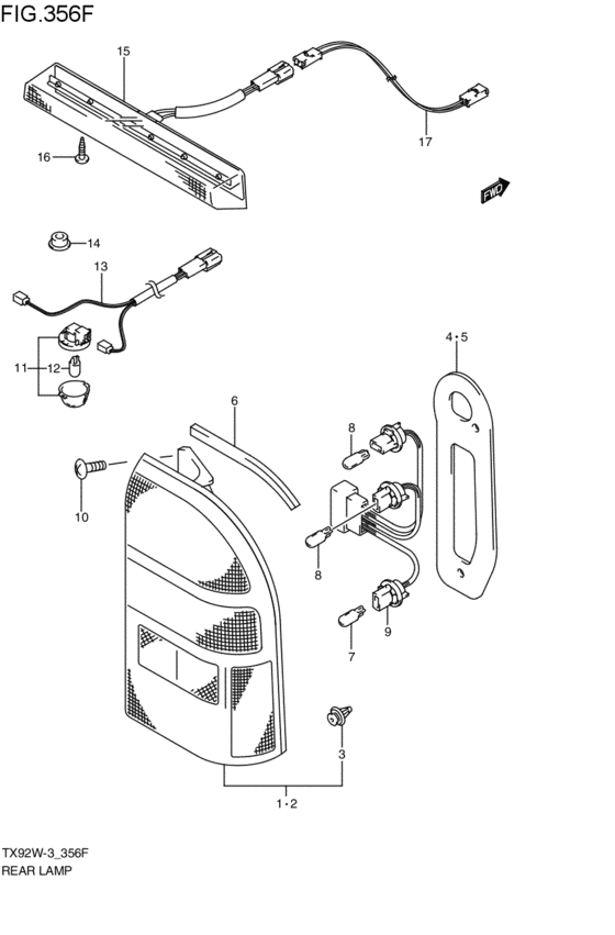 rear lamp
