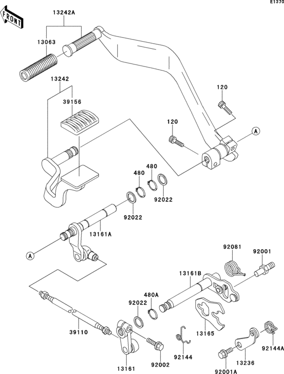 Gear change mechanism