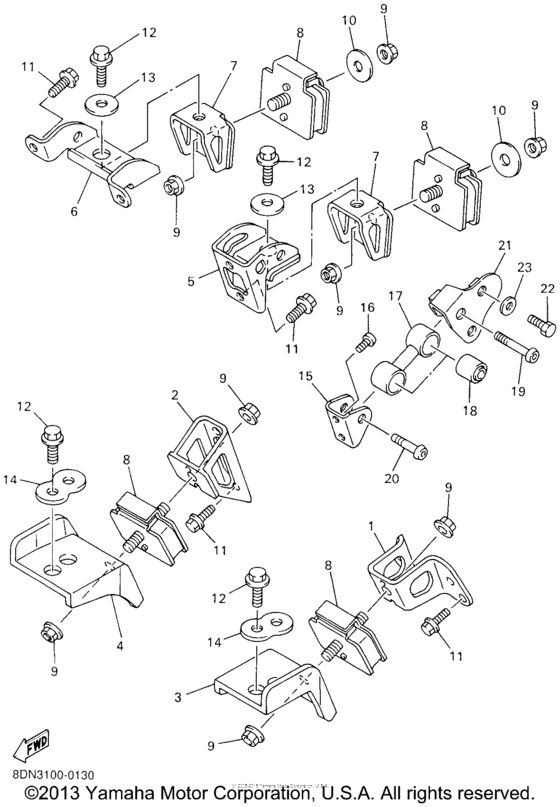Engine bracket