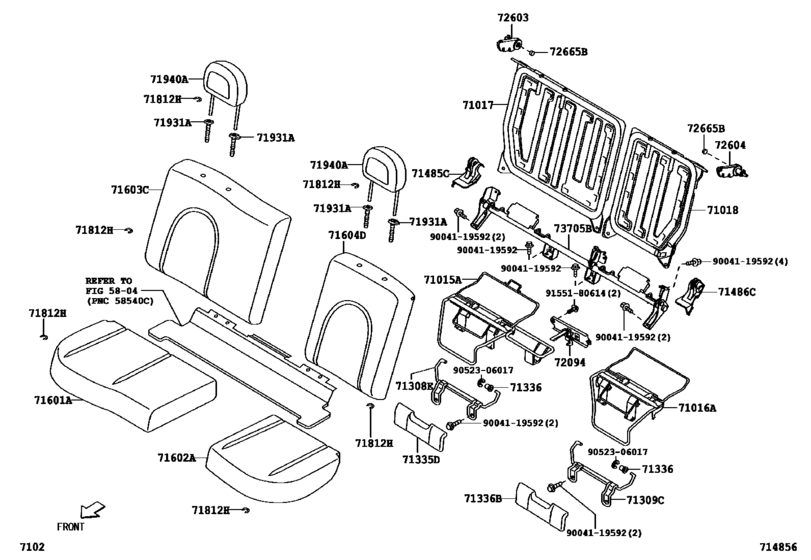 Rear Seat & Seat Track