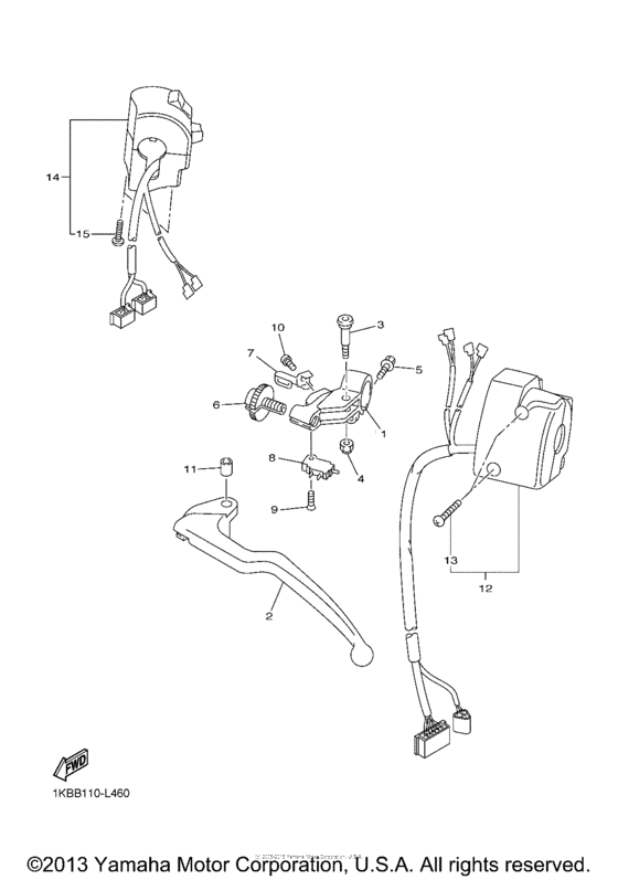 Handle switch & lever