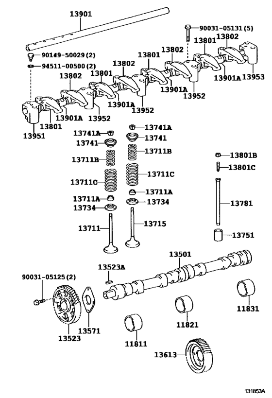 Camshaft & Valve