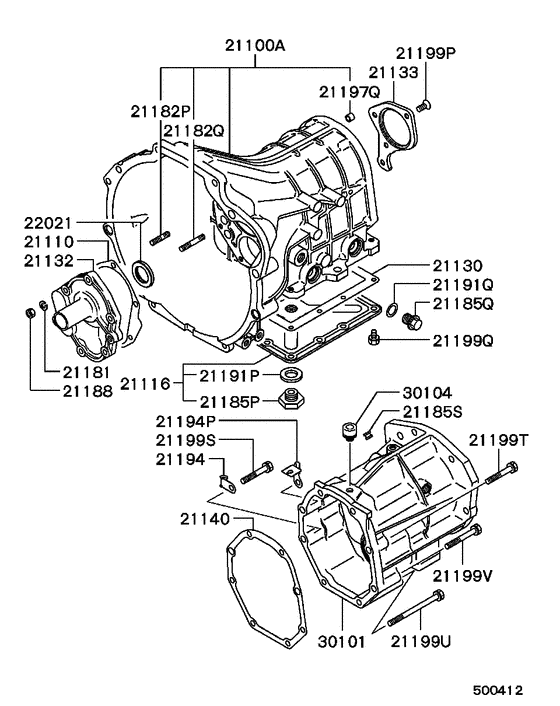 M/t case