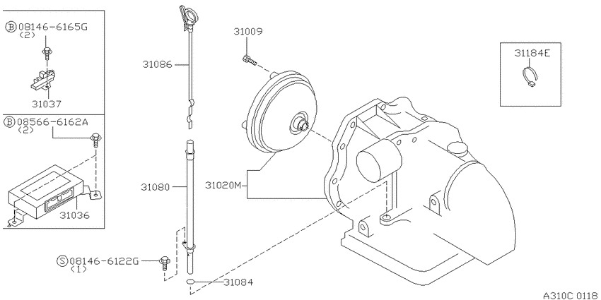 Auto transmission,transaxle & fitting