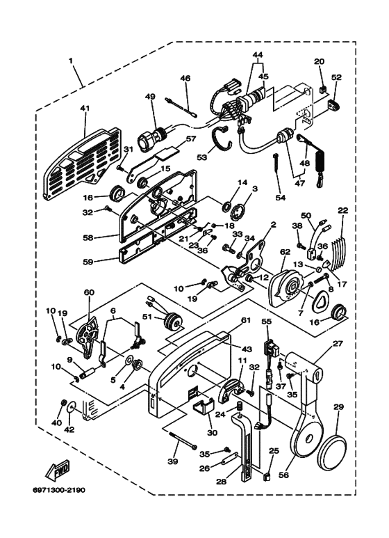 Remote control assy