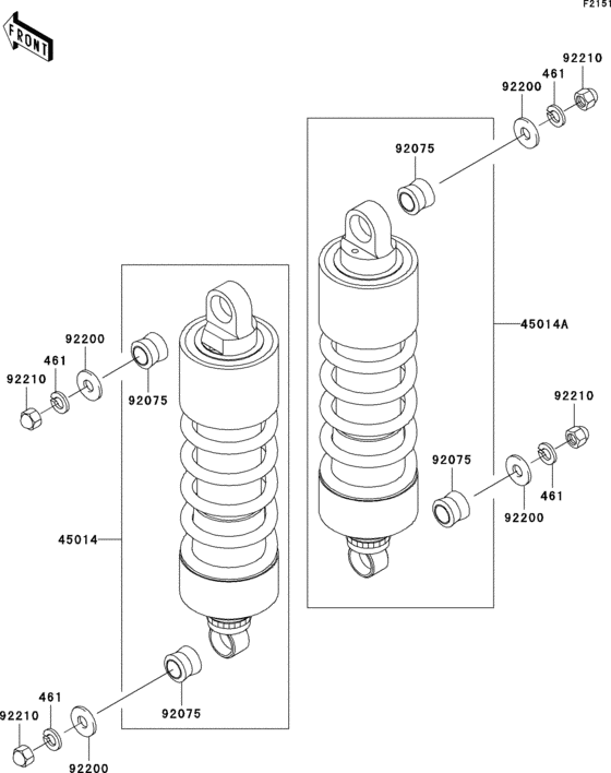 Suspension/shock absorber