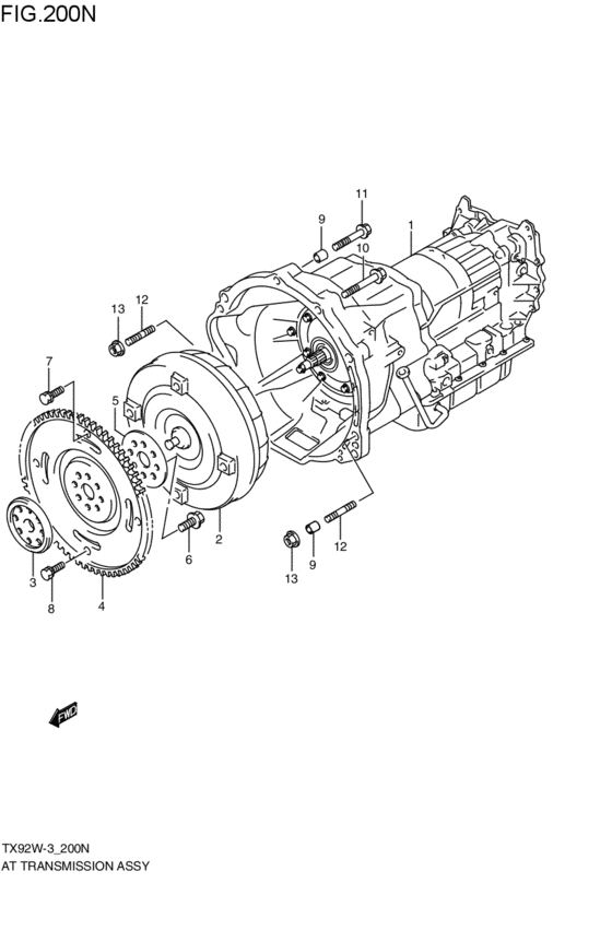 at - transmission assy