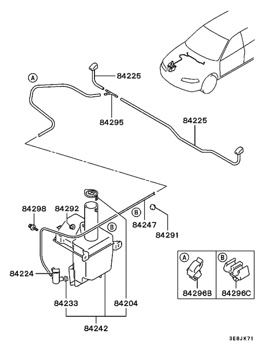 Windshield wiper & washer