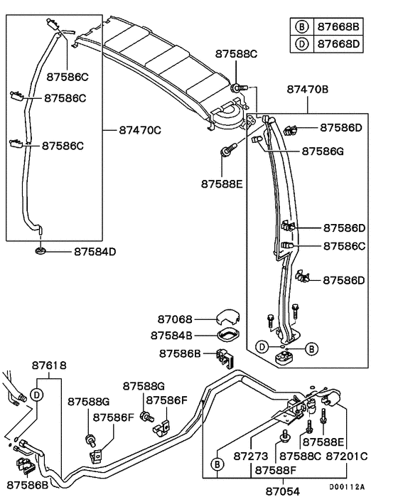 A/c condenser, piping