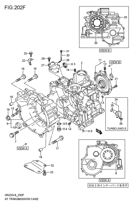 at - transmission case