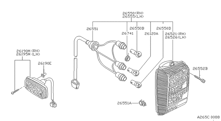 Rear combination lamp